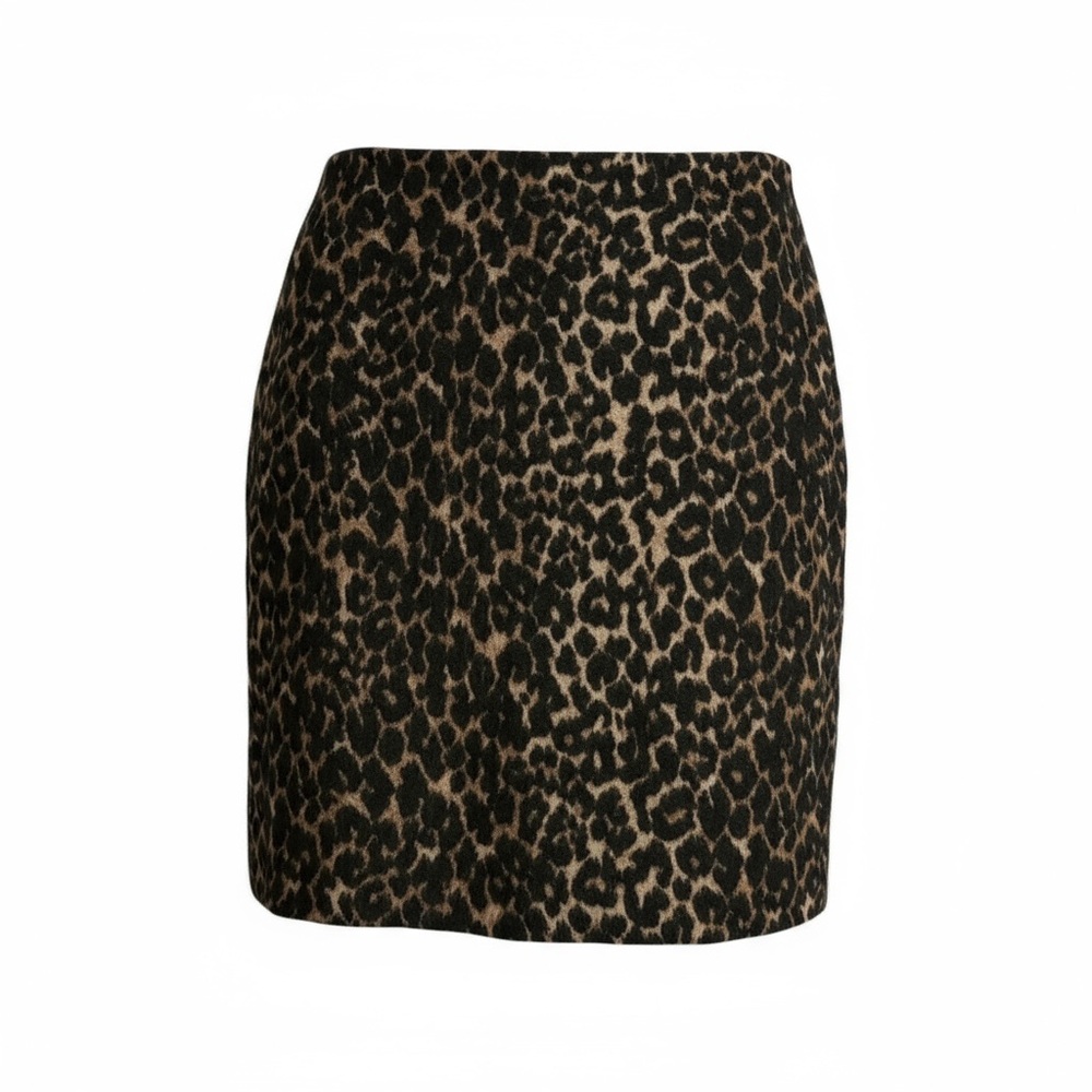 Talbots Animal Print Skirt Size 6P